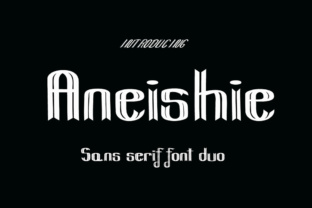 Aneishie Font for Creative Campaigns