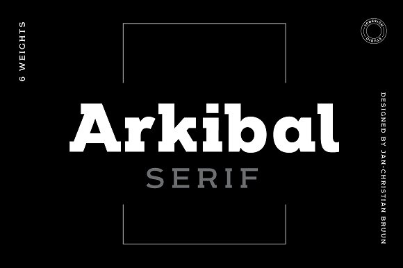 Arkibal Serif: A Vintage Typeface for Modern Editorial Design