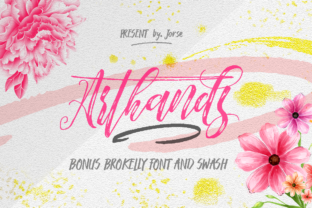 Arthands: A Handwritten Font for Creative Expression