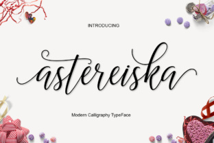 Astereiska Script Font for Creative Campaigns