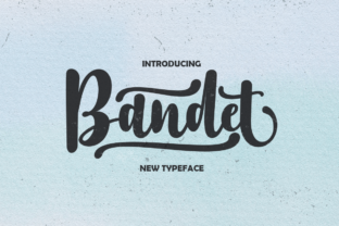 Bandet: A Handwritten Font for Elegant Design