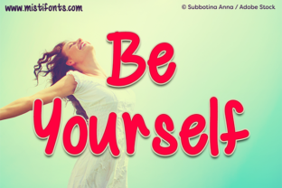 Be Yourself Font: The Handwritten Typeface for Bold Brands