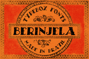 Berinjela: A Hand Drawn Script Font for Editorial Design