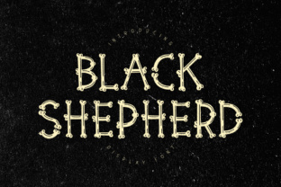 Black Shepherd Font for Bold Branding