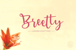 Breetty: A Fun Script Font for Creative Design