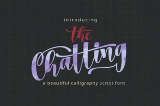 Chatting: A Handmade Font for Elegant Design