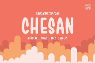 Chesan Font: Playful Handwritten Style