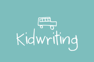 Designing with Kidwriting Family: A Creative Script Handwritten Font