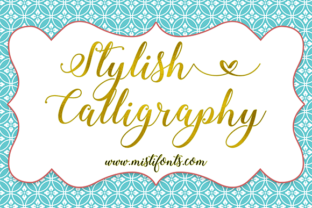 Elevate Editorial Design with Stylish Calligraphy Typeface