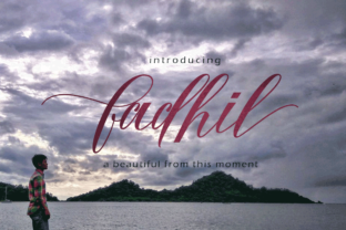 Fadhil Font: Handmade Elegance