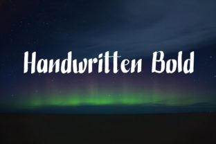 Handwritten Bold Font for Business Branding
