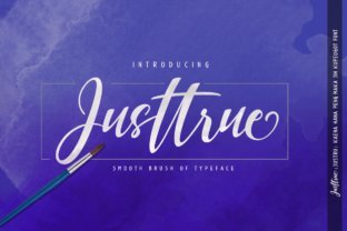 Justtrue Font for Creative Campaigns