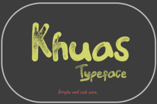Khuas Font for Professional Branding