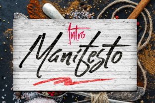 Manifesto Font for Creative Makers