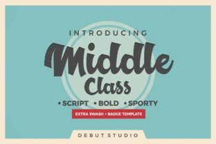 Middle Class Font for Web Design