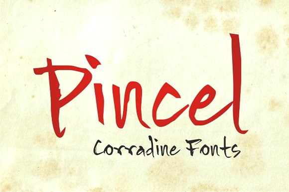 Pincel Family: The Script Handwritten Font for Makers
