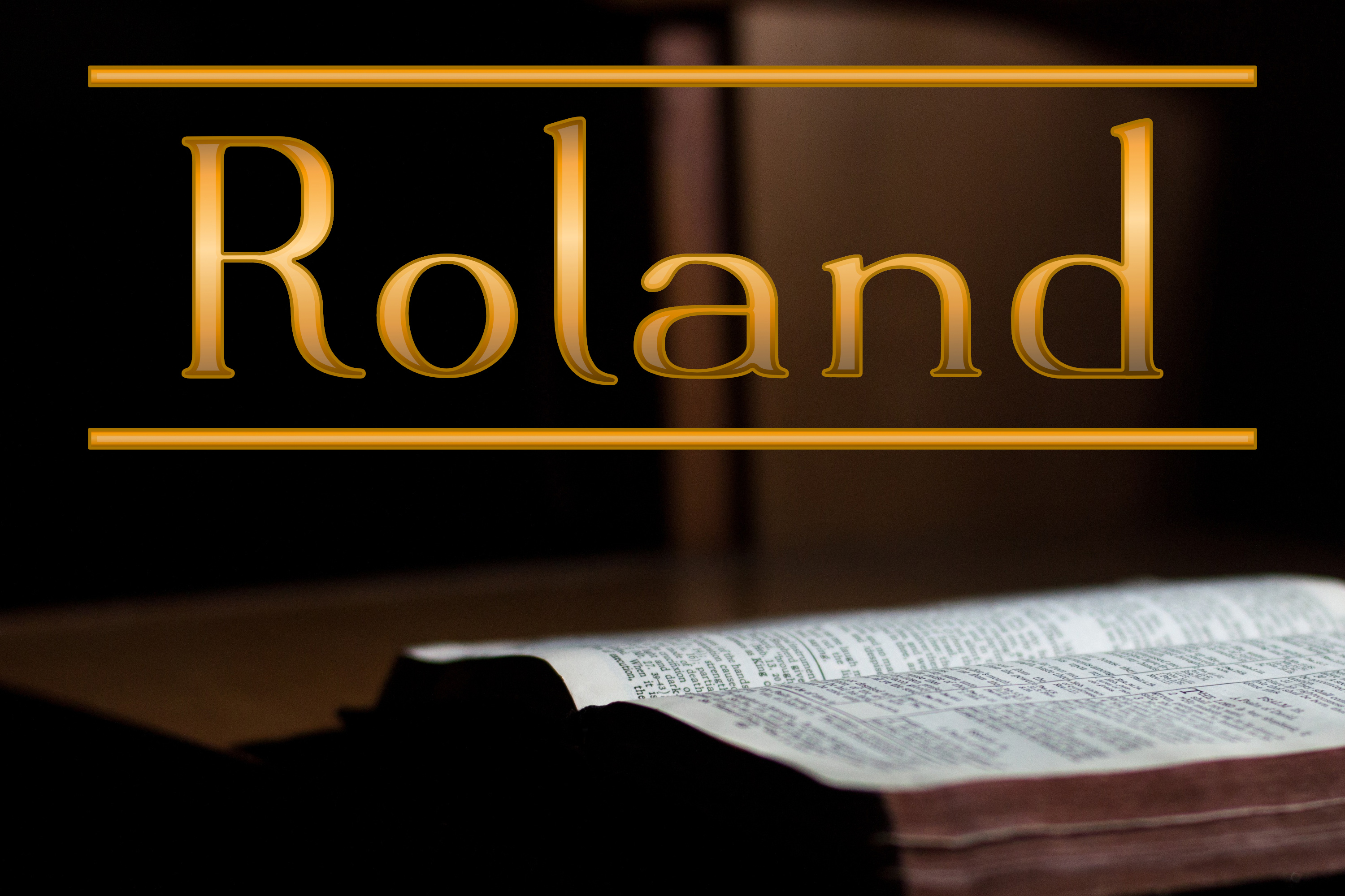 Roland: A Serif Font for Creative Projects