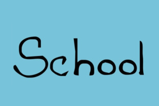 School Font Review: A Script Handwritten Asset for Campaigns