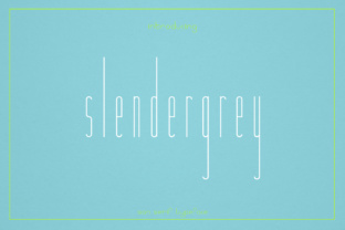 Slendergrey Font Review