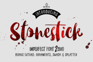 Stonestick Font for Creative Campaigns
