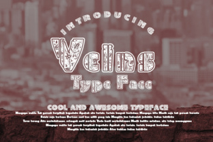 Veins Font for Creative Design