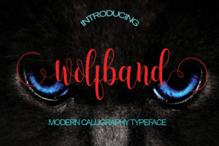 Wolfband Font: Modern Handwritten Elegance