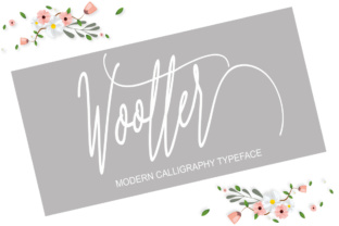 Wootter: A Modern Calligraphy Font