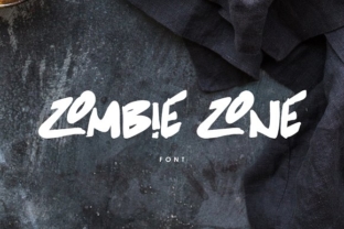 Zombie Zone Font for Creative Brands